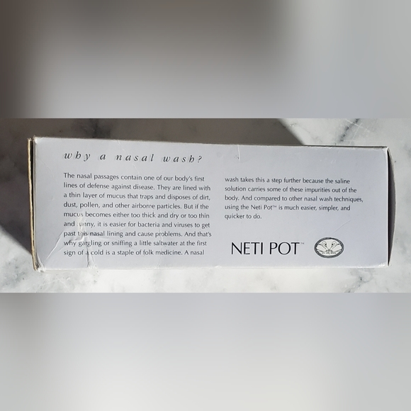 Ceramic Netipot for sinuses - Picture 8 of 8